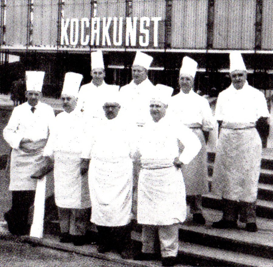 Swiss National Team, HOSPES Culinary Salon, Bern, 1954