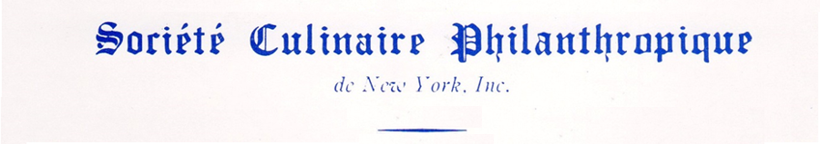 Société Culinaire Philanthropique de New York, Inc.