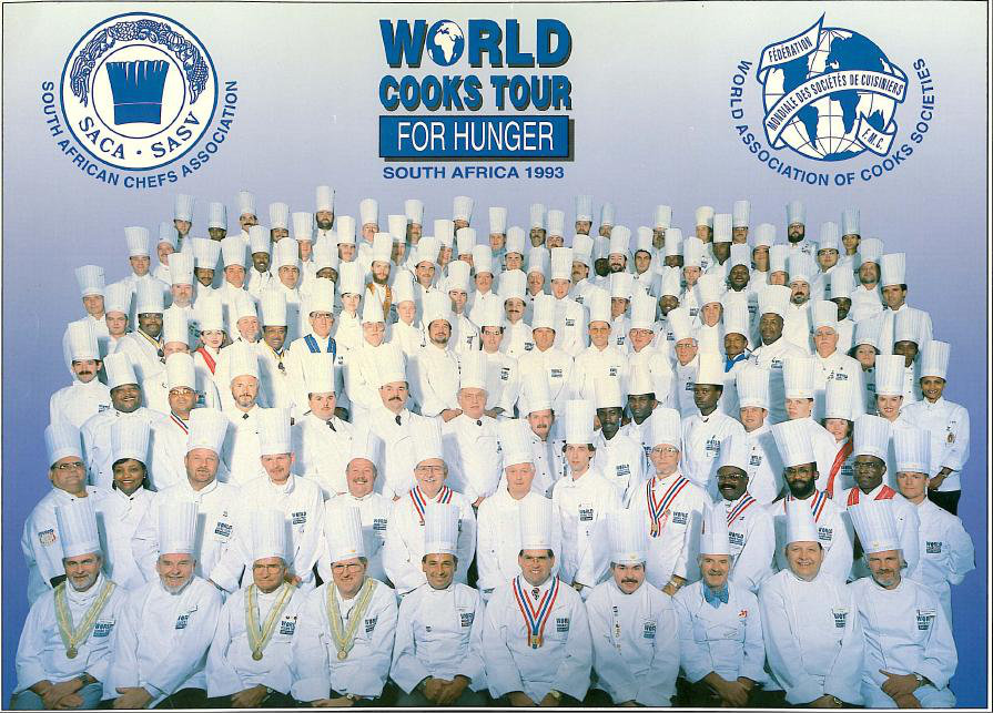 World Cooks Tour for Hunger Johannesburg, South Africa 1993