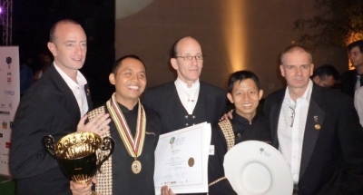 Indonesia's Wayan Wicaya WACS Global Chef Champion